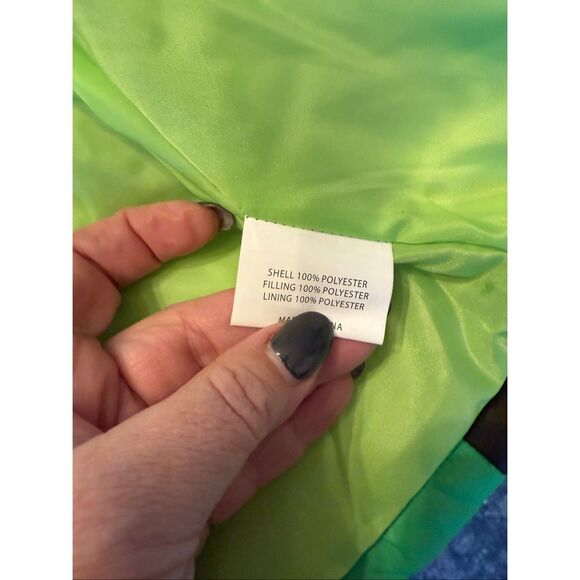 The Warming Project Martian Green Puffer Jacket w/ Removable Hood sz 2 NWT - Picture 7 of 7